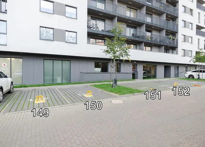 Apartament Sky Home- Blue -manufaktura, Bezpłatny Parking, Klima, Dostęp Na Kod